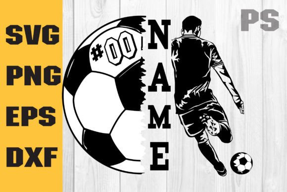 Download Soccer Player Svg, Soccer Monogram - Svg Collection