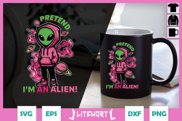 Download Pretend I'm an Alien SVG - Svg Collection