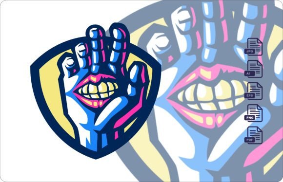 Download Gluttony Hand E-Sport Logo Series - Hand Collection
