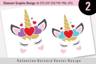 Download Valentine Unicorn Vector Design - Unicorn Collection